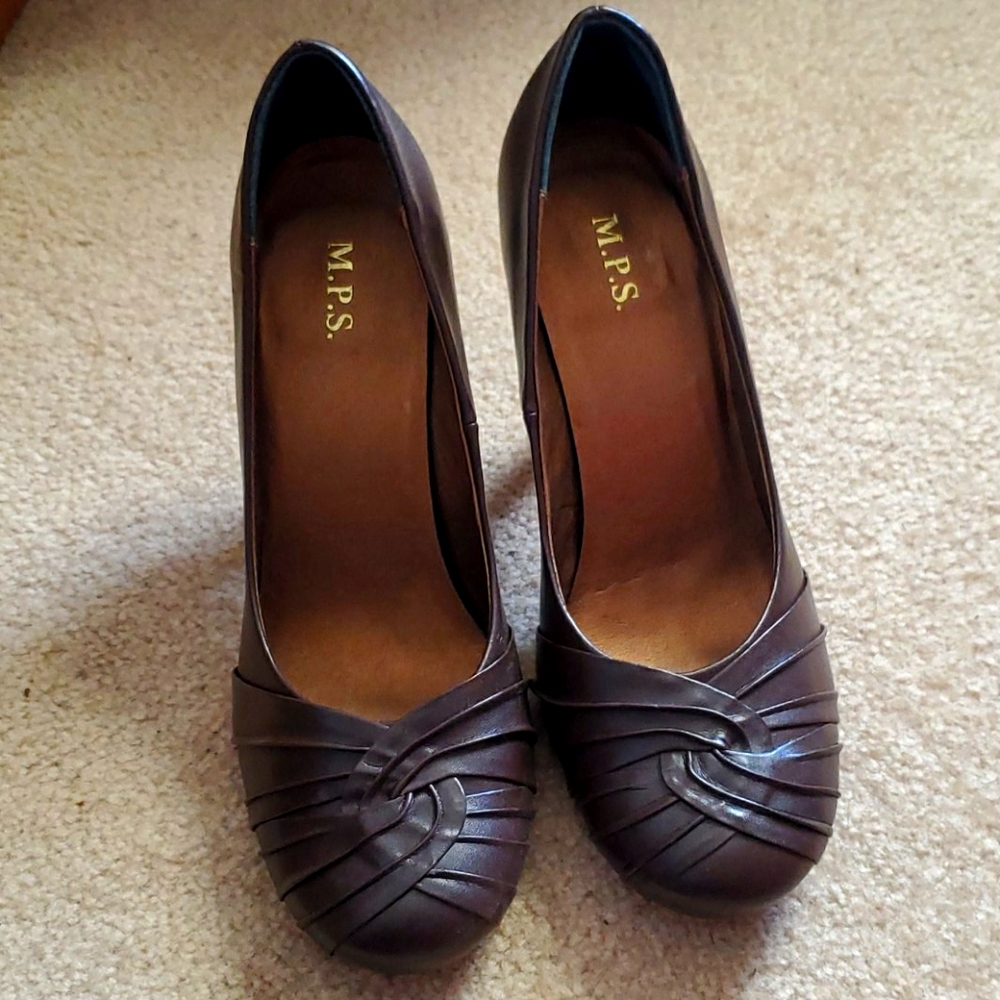 MSP Brown 3 inch Heels